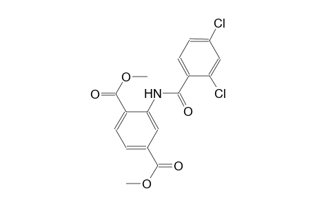 dimethyl 2-[(2,4-dichlorobenzoyl)amino]terephthalate