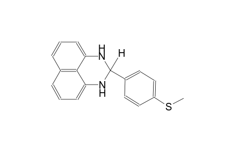4-(2,3-dihydro-1H-perimidin-2-yl)phenyl methyl sulfide