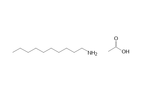 decylamine, acetate(1:1)(salt)