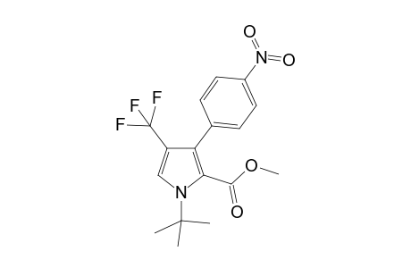 Methyl 1-tert-Butyl-4(3)-trifluoromethyl-3(4)-(4-nitrophenyl)pyrrole-2-carboxylate