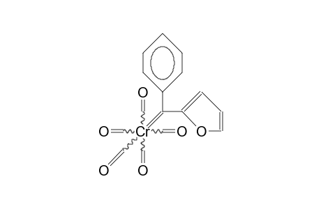 Pentacarbonyl((2-furyl)phenylcarbene)chromium(0)