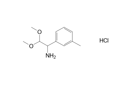 1-(3-Methylphenyl)-2,2-dimethoxyethylamine Hydrochloride