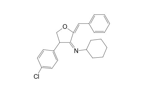 (Z)-2-((E)-Benzylidene)-4-(4-chlorophenyl)-Ncyclohexyldihydrofuran-3(2H)-imine