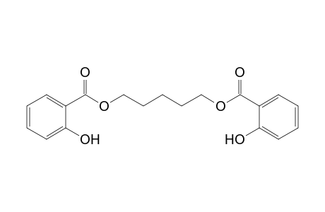 2-Hydroxybenzoic acid 5-salicyloyloxypentyl ester