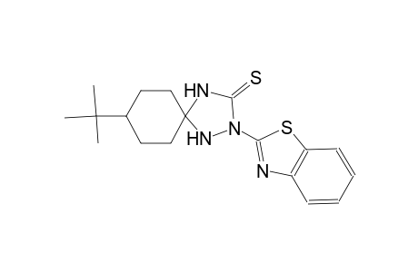 1,2,4-Triazaspiro[4.5]decane-3-thione, 2-(2-benzothiazolyl)-8-tert-butyl-