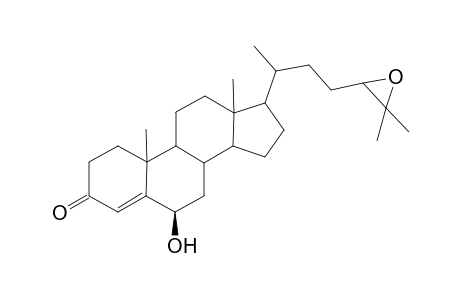 24(R / S)-Epoxy-6.beta.-hydroxycholesta-4-en-3-one