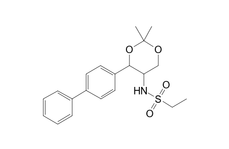 N-[4-[(1,1'-Biphenyl-4-yl)-2',2'-dimethyl-1',3'-dioxan-5'-yl]-ethanesulfonamide