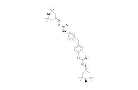 4,4'-(Methylenedi-4,1-phenylene)bis[1-(2,2,6,6-tetramethyl-4-piperidylidene)semicarbazide]