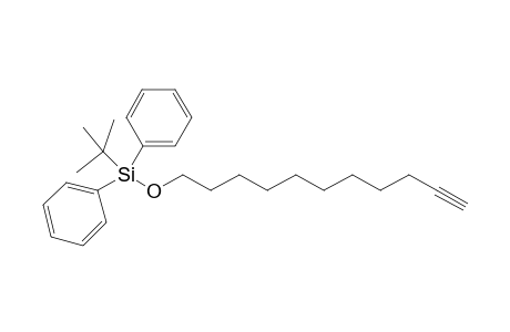 tert-Butyl-diphenyl-undec-10-ynoxy-silane