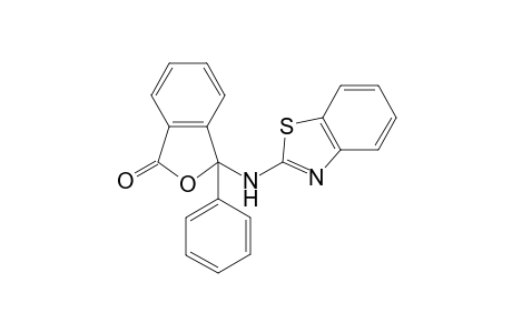 Benzoisofuran-1(3H)-one, 3-(2-benzothiazolylamino)-3-phenyl-