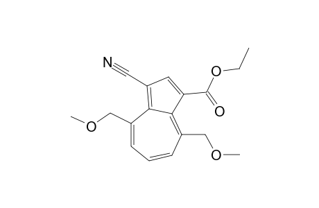 Ethyl 3-cyano-4,8-bis(methoxymethyl)azulene-1-carboxylate