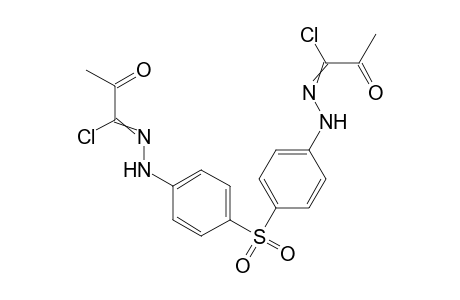 N,N'-((Sulfonyl)bis(1,4-phenylene))bis(2-oxopropanehydrazonoyl chloride)