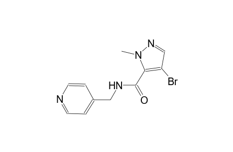 4-bromo-1-methyl-N-(4-pyridinylmethyl)-1H-pyrazole-5-carboxamide