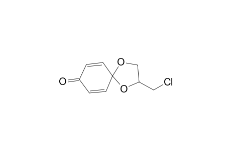 3-(chloromethyl)-1,4-dioxaspiro[4.5]deca-6,9-dien-8-one
