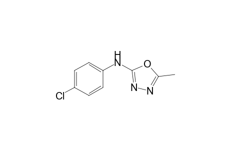 N-(4-Chlorophenyl)-5-methyl-1,3,4-oxadiazol-2-amine