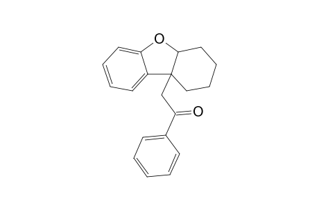 1-Phenyl-2-(6,7,8,9-tetrahydro-5aH-dibenzofuran-9a-yl)ethanone