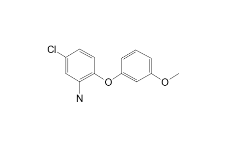 5-Chloro-2-(3-methoxyphenoxy)aniline