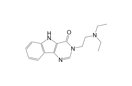 3-[2-(diethylamino)ethyl]-3,5-dihydro-4H-pyrimido[5,4-b]indol-4-one