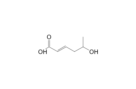 2-Hexenoic acid, 5-hydroxy-