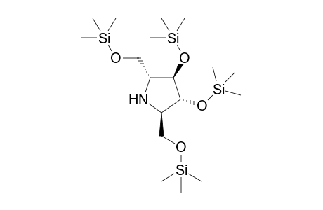 (2R,3R,4R,5R)-3,4-bis(trimethylsilyloxy)-2,5-bis((trimethylsilyloxy)methyl)pyrrolidine