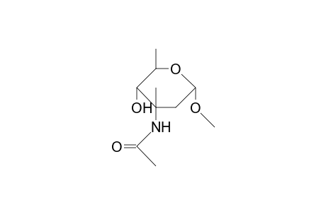 Methyl 3-acetamido-2,3,6-trideoxy-3-C-methyl-A-D-ribo-hexapyranoside