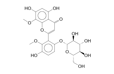 VISCIDULIN-III-2'-O-BETA-D-GLUCOPYRANOSIDE