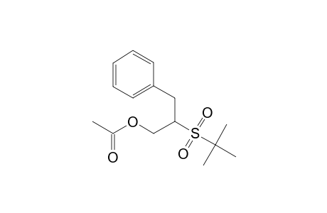 rac-(+-)-2-(tert-Butylsulfonyl)-3-phenylpropyl acetate