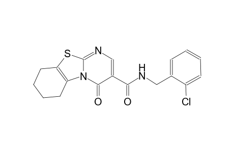 4H-pyrimido[2,1-b]benzothiazole-3-carboxamide, N-[(2-chlorophenyl)methyl]-6,7,8,9-tetrahydro-4-oxo-