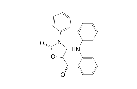 2-Oxazolidinone, 3-phenyl-5-[2-(phenylamino)benzoyl]-