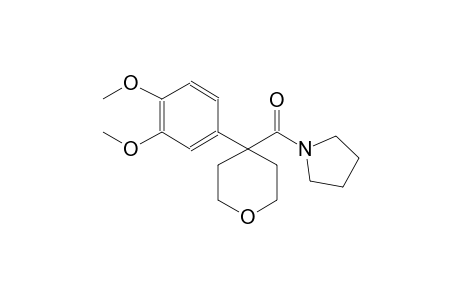 pyrrolidine, 1-[[4-(3,4-dimethoxyphenyl)tetrahydro-2H-pyran-4-yl]carbonyl]-