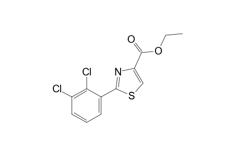 2-(2,3-dichlorophenyl)-4-thiazolecarboxylic acid, ethyl ester
