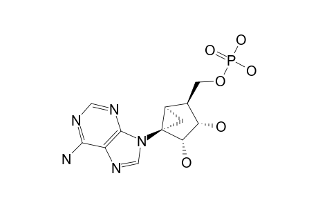 (+/-)-5-(6-AMINO-9H-PURIN-9-YL)-1-[PHOSPHORYLOXYMETHYL]-BICYCLO-[3.1.0]-HEXANE-2,3-DIOL