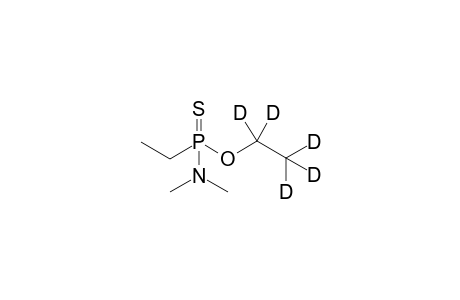 N-[ethyl(1,1,2,2,2-pentadeuterioethoxy)phosphinothioyl]-N-methyl-methanamine