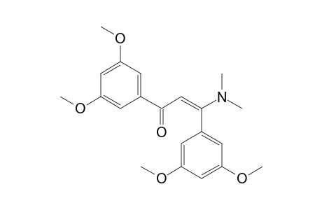 1,3-Bis(3,5-dimethoxyphenyl)-3-dimethylamino 2-propenone