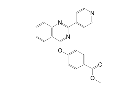 methyl 4-{[2-(4-pyridinyl)-4-quinazolinyl]oxy}benzoate