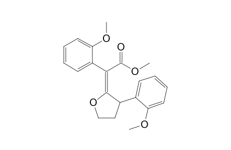 Methyl (2-Methoxyphenyl)-[3-(2-methoxyphenyl)dihydrofuran-2(3H)-ylidene]acetate