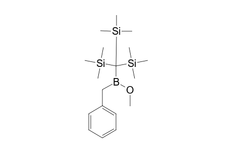 (BENZYL)-METHOXY-[TRIS-(TRIMETHYLSILYL)-METHYL]-BORANE