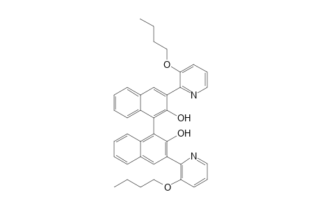 3,3'-Di-(3-butoxy-2-pyridyl)-2,2'-dihydroxy-1,1'-binaphthyl