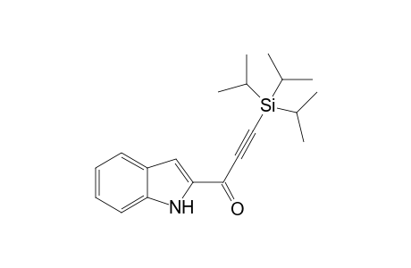 1-(1H-Indol-2-yl)-3-(triisopropylsilyl)prop-2-yn-1-one