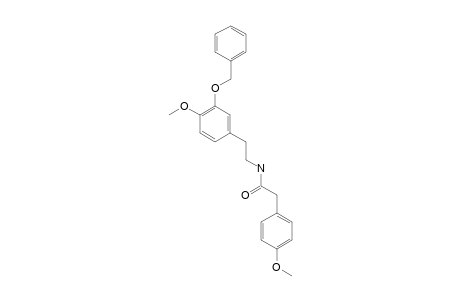 N-{[3-(Benzyloxy)-4-methoxyphenyl]ethyl}-4'-methoxyphenacetamide