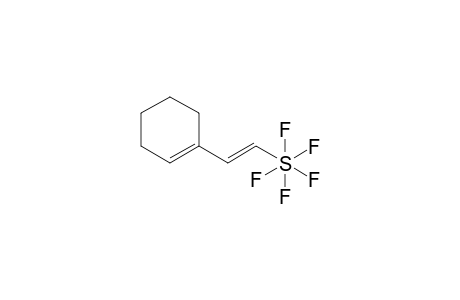1-[(E)-2-(pentafluoro-.lambda.6-sulfanyl)vinyl]cyclohexene