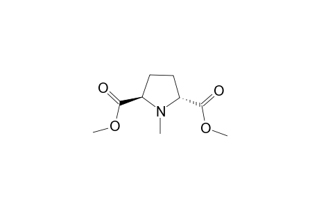 (2R,5S)-Bis(methoxycarbonyl)-N-methylpyrrolidine