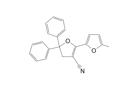 3-Cyano-2-[2-(5-methylfuryl)]-5,5-diphenyl-4,5-dihydrofuran