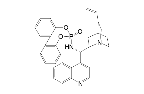 6-oxo-N-[(S)-4-quinolyl-(5-vinylquinuclidin-2-yl)methyl]benzo[d][1,3,2]benzodioxaphosphepin-6-amine