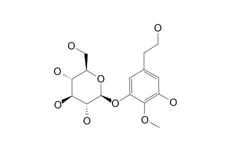 GLYCOPENTOSIDE-A;3-HYDROXY-4-METHOXY-PHENETHYL-ALCOHOL-5-O-BETA-D-GLUCOPYRANOSIDE