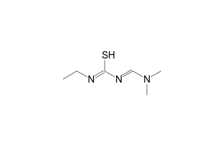 4-Dimethylamino-2-ethylamino-1-thia-3-azabuta-1,3-diene