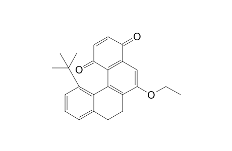 12-(t-Butyl)-6-ethoxy-7,8-dihydrobenzo[c]phenanthrene-1,4-dione