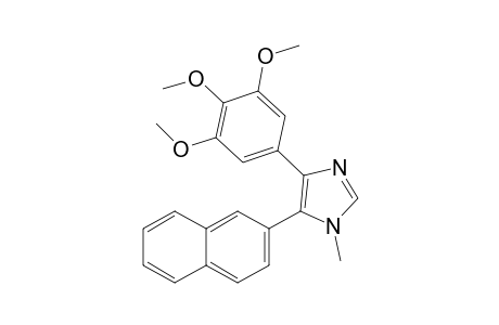 4-(3,4,5-Trimethoxyphenyl)-1-methyl-5-(naphthalen-2-yl)-1H-imidazole