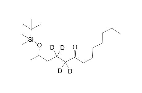 [4,4,5,5-tetradeuterate]-2-(tert-Butyldimethylsilyloxy)tridecan-6-one
