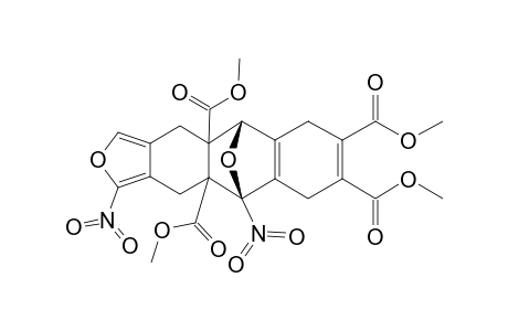 TETRAMETHYL-5,10-EPOXY-1,10-DINITRO-4,4A,5,6,9,10,10A,11-OCTAHYDROANTHRO-[2.3-C]-FURAN-4A,7,8,10A-TETRACARBOXYLATE